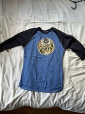 GRATEFUL Dead Fare Thee Well Skull Turtles Raglan Baseball Tour Shirt Large New