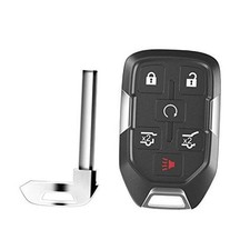 Key Fob Replacement Compatible with Chevy Suburban Tahoe GMC Yukon 2015 6-BTN