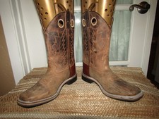 Smoky Mountain 436650 Boots Brown Western Square Toe Youth Size 5