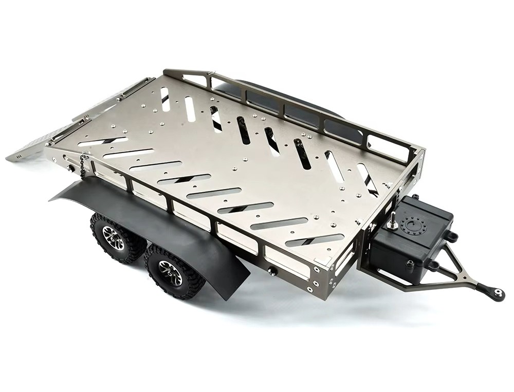 Trailer Kit, Silver, 1/16-1/18 Scale