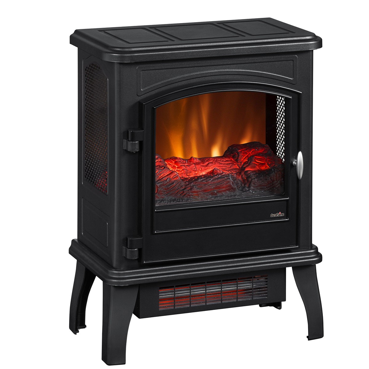 Durable Metal Electric Fireplace Stove Heater Freestanding Space Heater  5200 BTU | eBay