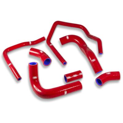 Samco Viper Red Hose and Clip Kit Kawasaki ZX 9 R NINJA C1 C2 E1