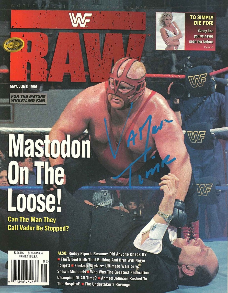 スポーツ BIG VAN VADER Big Van Vader All Japan Pro-Wrestling ( AJPW ) SR Real