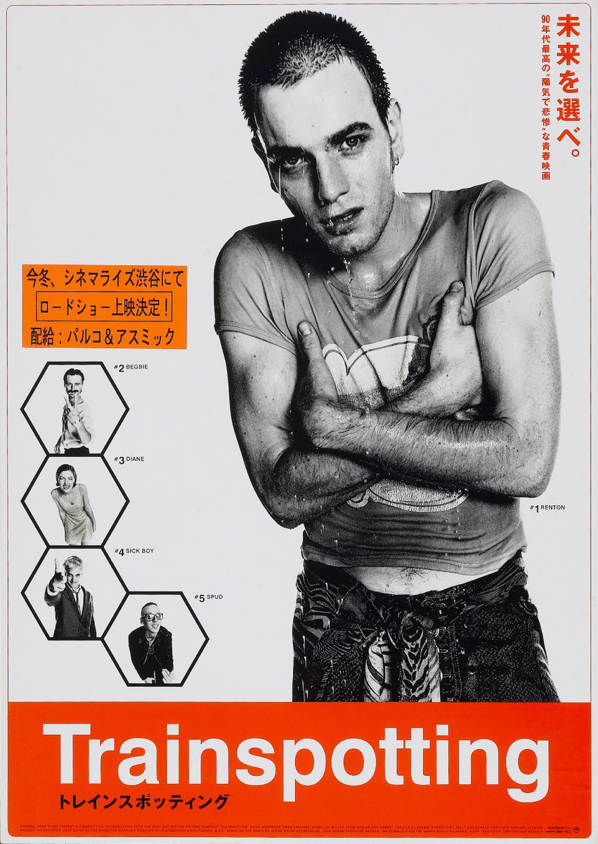 Trainspotting 　ポスター Trainspotting (1996) Movie Poster Renton | eBay