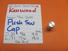 KENWOOD K27-0037-04 PUSH SWITCH CAP KR-3600 KR-4600 KR-5600 STEREO RECEIVER
