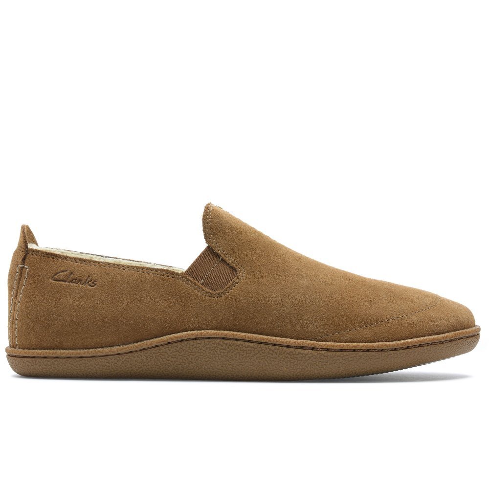 Clarks Home Mocc Mens Slippers eBay