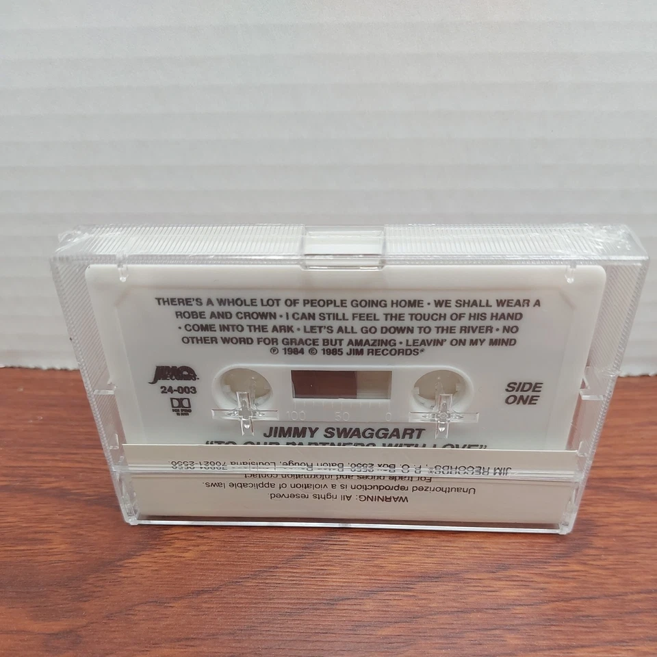 Jimmy Swaggart To Our Partners Cassette Ultra Rare Vintage Sealed New  - Image 3 of 4