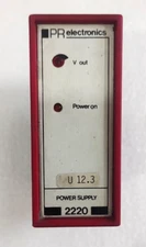 PR ELECTRONICS POWER SUPPLY 2220 MAX LOAD: 250mA  OUT PUT 24VDC FAST SHIPPING