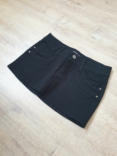 Minigonna gonna tg.S TERRANOVA nera in jeans - NUOVA | eBay