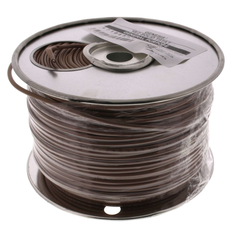 Genesis 18/2 solid TSTAT general purpose  47104807 400 foot brown
