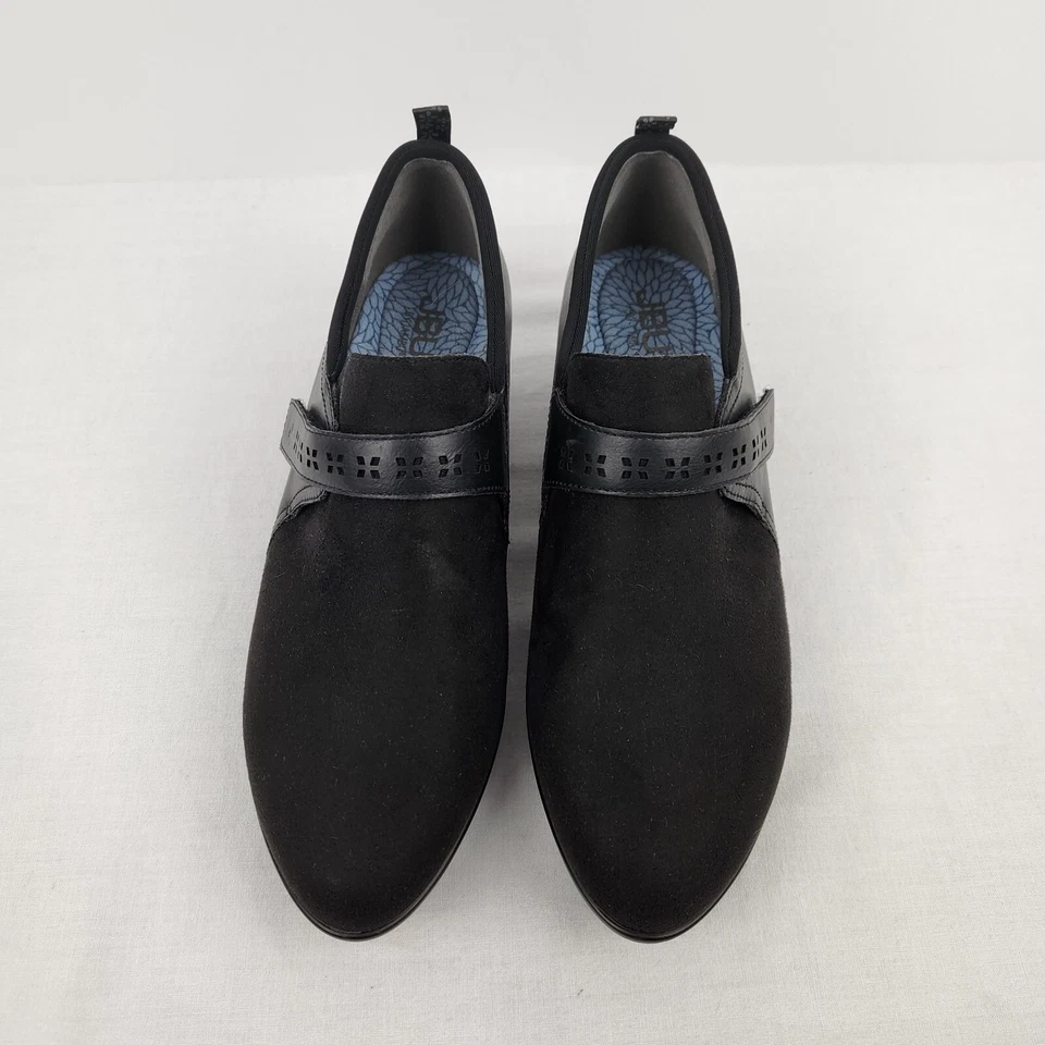 JBU Jambu Gail Women Size 9 M VEGAN Slip On Shoes Black Bootie Comfort Work - Image 2 of 4