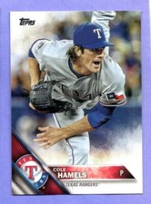 2016 Topps  #588 Cole Hamels  Rangers