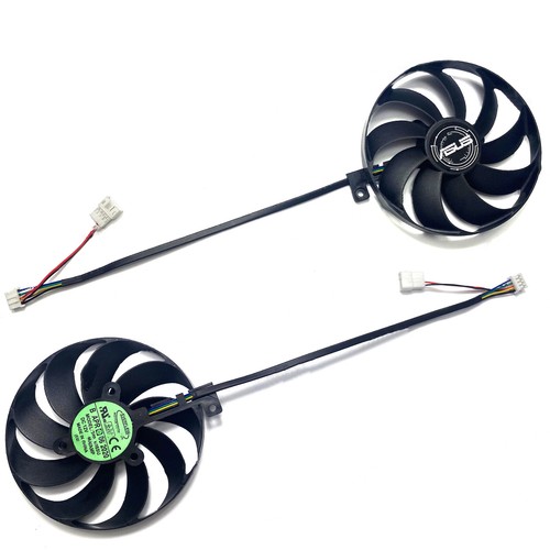 Für ASUS RTX 2060s/2070/2080 DUAL EVO Grafikkarte Kühlventilator Lüfter - Afbeelding 9 van 10