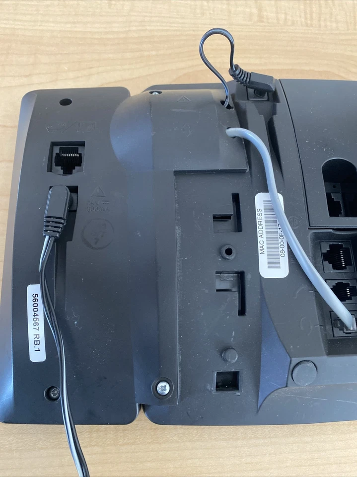 Mitel 5220 IP Dual-Mode Speaker Display Phone 50003791 Conference Unit 5310 - Image 4 of 4