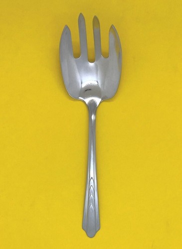 EKCO EKS7 GLOSSY STAINLESS FLATWARE GEOMETRIC CENTER USA SINGLES & GROUPS CHOICE - Picture 30 of 33