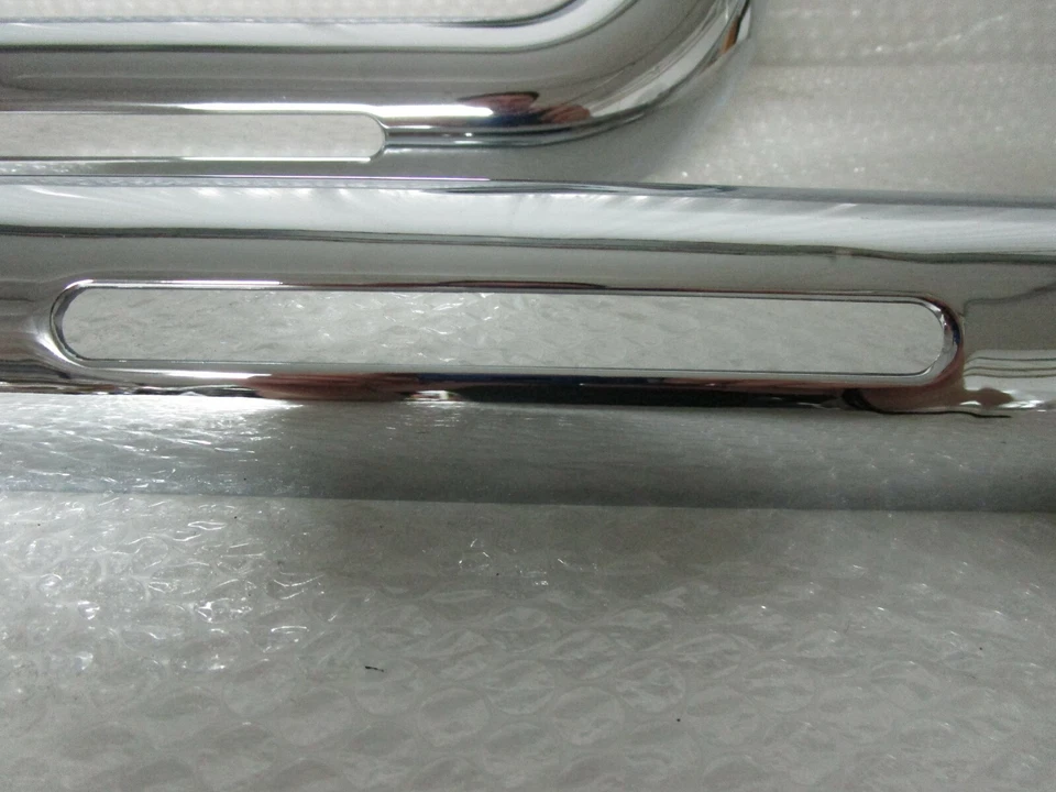 Cabezal silenciador Harley Davidson FXBR Breakout Softail 18-22 protectores térmicos ranurado Foto 4 de 4