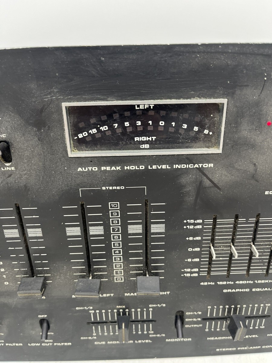 PPD Numark Studio Audio Master Control Center DM1750RM DJ 4