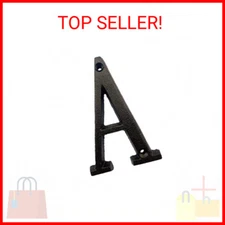 BetLight 5.1 Inch High Cast Iron House Letter, Solid Home Address Letter, Elegan