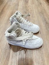 Nike Big Kids' Air Force 1 Mid '07 OG Triple White DH2933-111 Retro Shoes 6.5Y