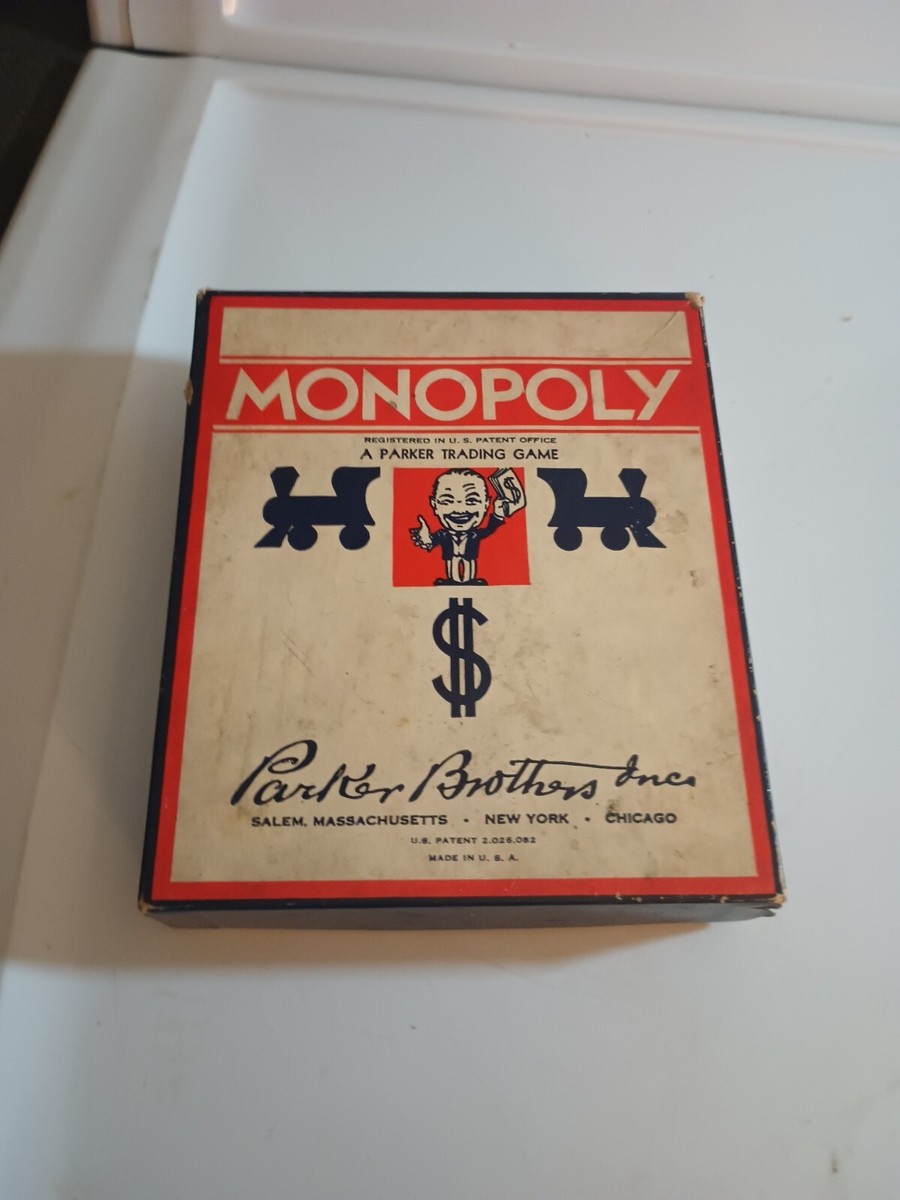 Early MONOPOLY Game-Parker Brothers 1946 2.026.082 No Board | eBay