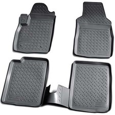 3D Gummi Fussmatten passend für FIAT Panda | Typ 169 | 2003-2012 |  passgenau