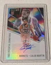 2020-21 Recon Caleb Martin True Potential Signature Rookie Card TPS-CLM