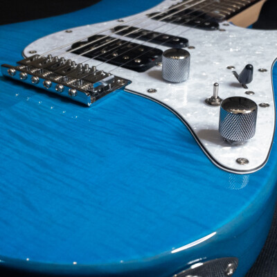 Electric Guitar Schecter OL-BH-FM-FXD/ILB JOL Series Indigo Light