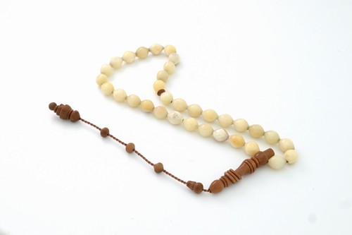 Kuka imam and Camel bone 33 beads Tasbih Islamic Prayer Beads Misbaha 302140R - Picture 13 of 23
