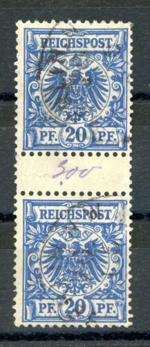 Dt. Reich: Mi.Nr.48b ZS gestempelt, gepr. Zenker BPP. Mi: 120,-  - Picture 1 of 2