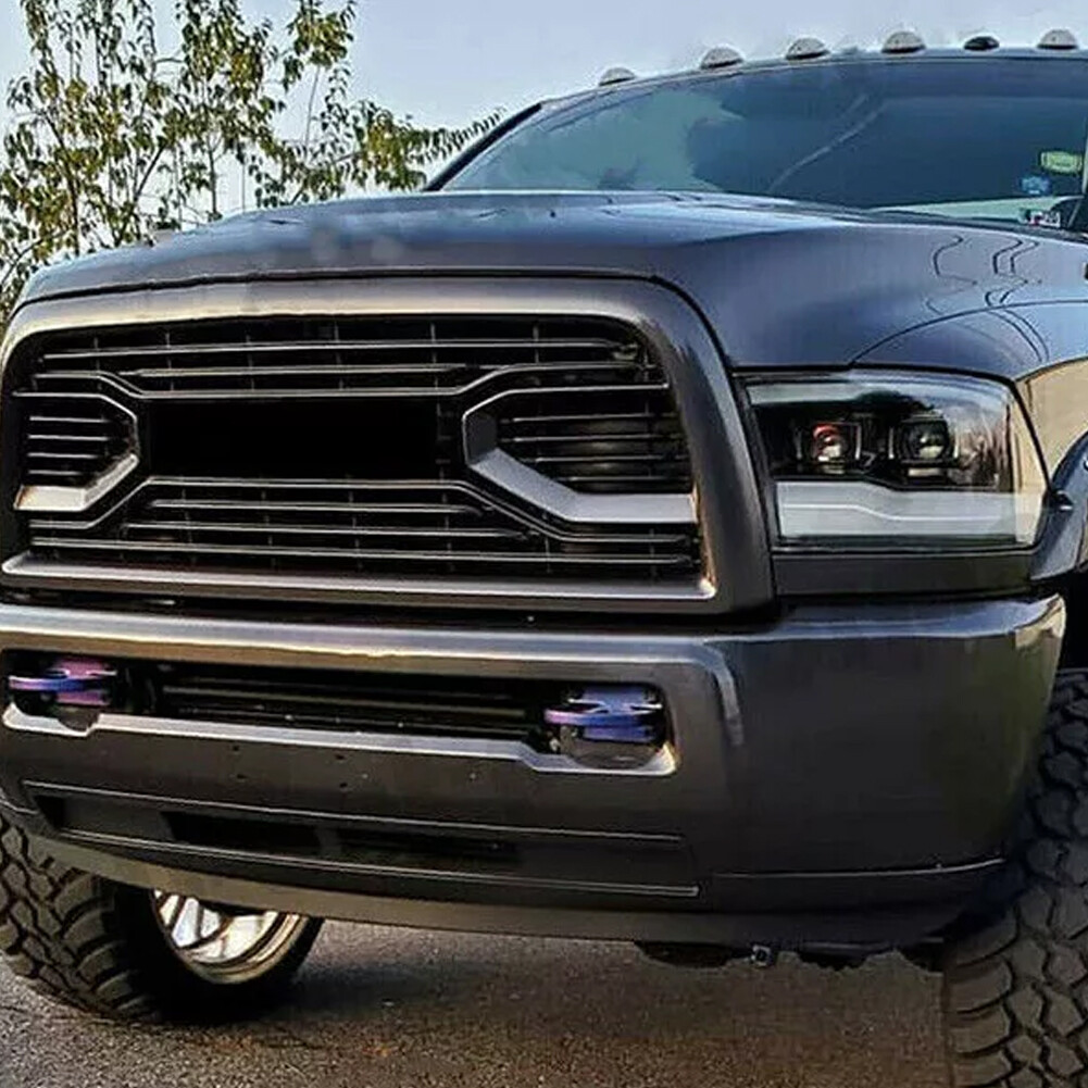 Big Horn Front Bumper Grille For Ram 2013-2018 2500/3500 Horizontal Billet Grill