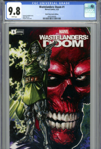 Wastelanders: Doom #1 (2022) Marvel CGC 9.8 White Clayton Crain Variant - Picture 1 of 3