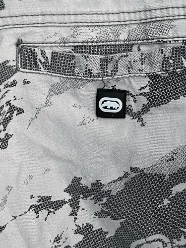 Pantaloni cargo Ecko Unltd uomo joggers L grigio street mimetici elasticizzati coulisse vita - Foto 10 di 14