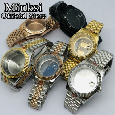 Miuksi 36mm/40mm watch case fit NH35 NH36 ETA2824 2836 Miyota8215 DG2813 3804 