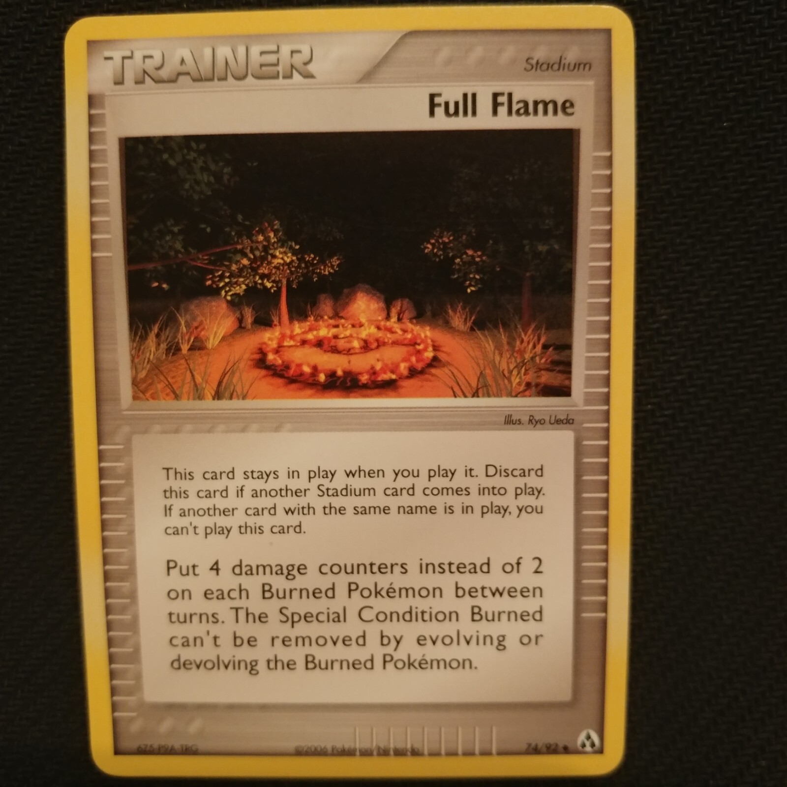 Pokemon Full Flame - 74/92 - EX Legend Maker - Uncommon - NM
