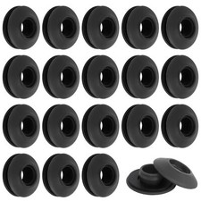 50 Pezzi Occhielli per Telone in Plastica, Occhiello per Telone Autoperforante, 