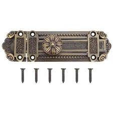 Vintage Latch Door Slide Lock Antique Sliding Bolt Latch Door Latch Barrel Bo...