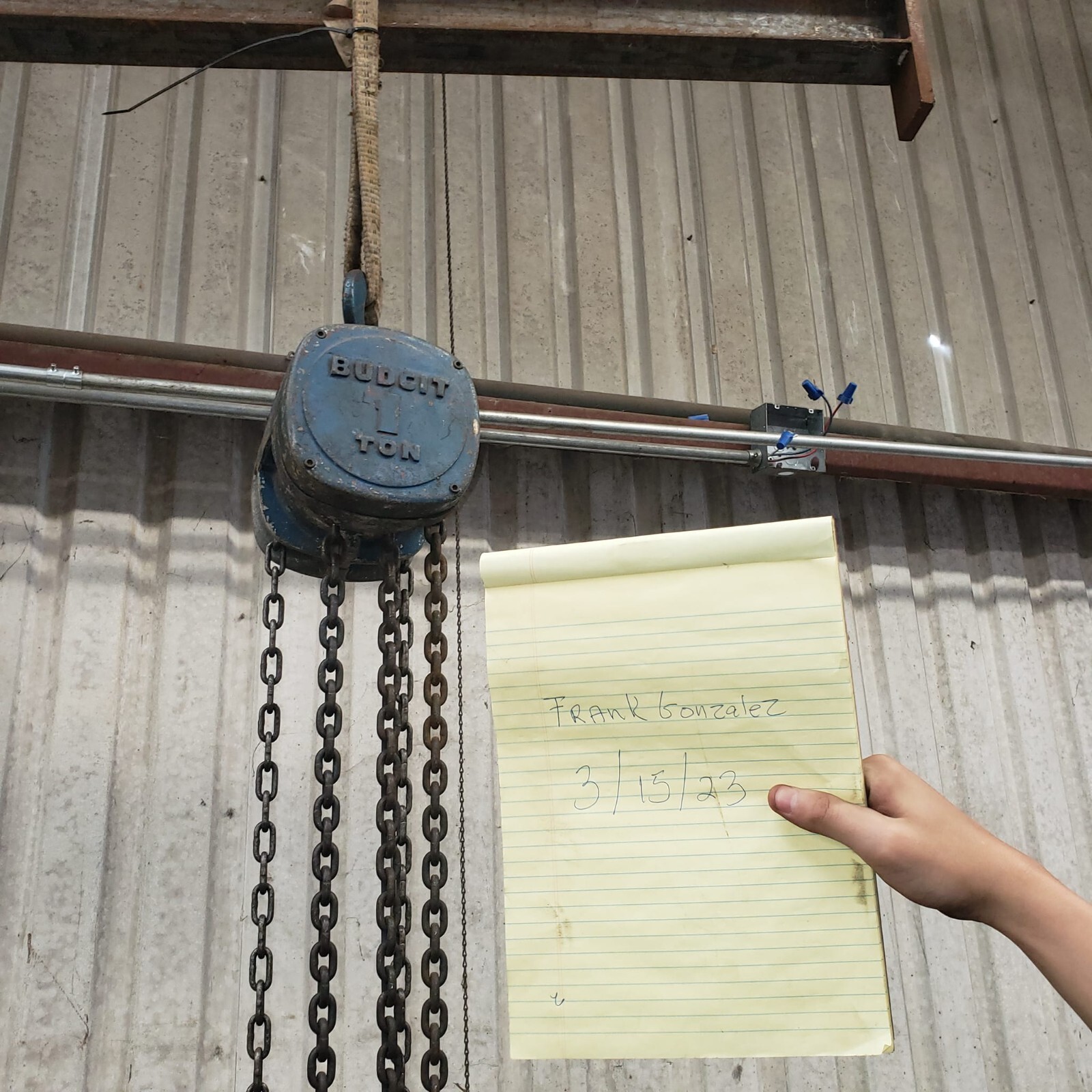 Wall Mounted Cane and Hoist Gem