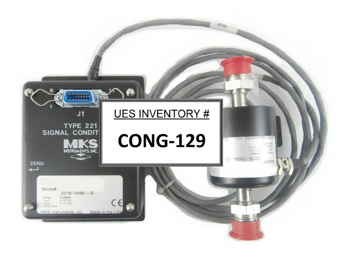 MKS Instruments 221B-15494----S Signal Conditioner Set Type 221
