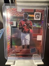2022 Panini Donruss Optic Luis Frias PHOTON HOLO RC CASE HIT ARIZONA DIAMONDBACK