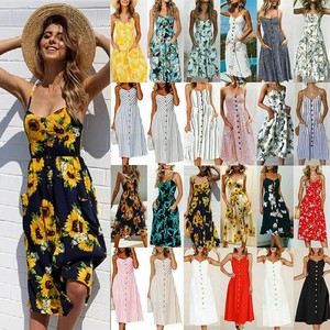 ladies strappy sun dresses