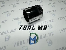 Snap-on Tools USA NEW 3/8" Drive 12-POINT Metric 27mm Shallow Chrome Socket FM27