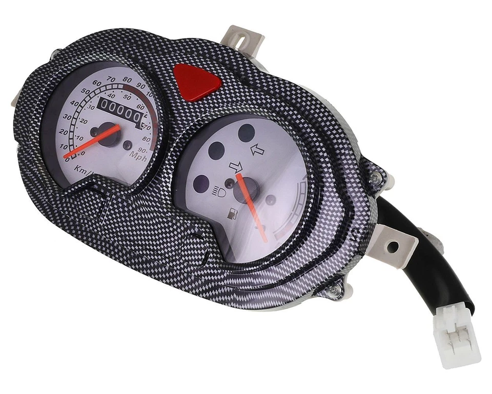 Tachometer für Baotian CPI Explorer Keeway Generic Sachs Benzhou 2-Takt Tacho - Bild 3 von 4