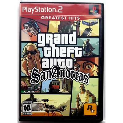 Grand Theft Auto San Andreas Greatest Hits - Sony Playstation 2