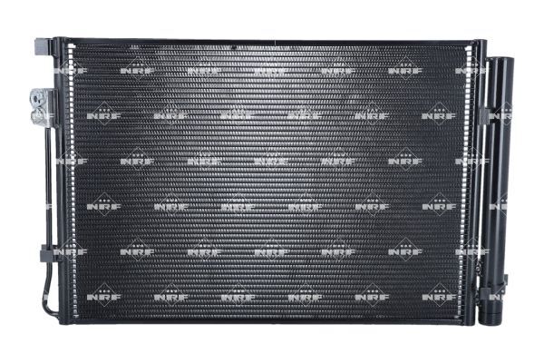 NRF 350386 Condenser, air conditioning for KIA