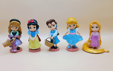 Disney Animator Princessee Lot Of 5  3” Figure Doll Toy