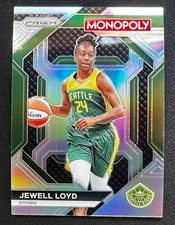 JEWELL LOYD 2024 WNBA Prizm Monopoly #WNBA24 SILVER Storm NM-MT