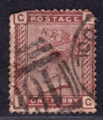 STAMP 1880-81 GREAT BRITAIN N° 68 - OBL. 2nd CHOICE-SEE SCAN R/V-