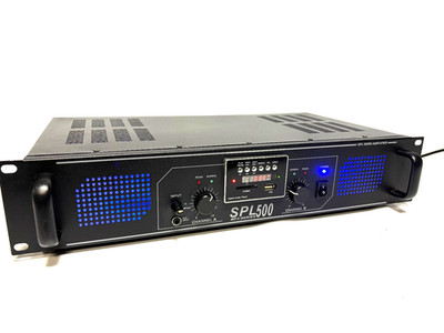Skytec SPL500 Amplifier MP3-Series Verstärker revidiert Digital Audio Player