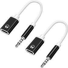 2pcs 3.5mm Male to TypeC Female Audio Cable Cord,Analog Cable Type-C Converte...