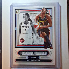 Panini 2025 Donruss WNBA Aliyah Boston Indiana Fever Press Proof #12 Insert